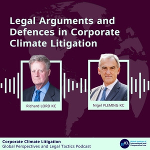 Legal Arguments and Defences in Corporate Climate Litigation